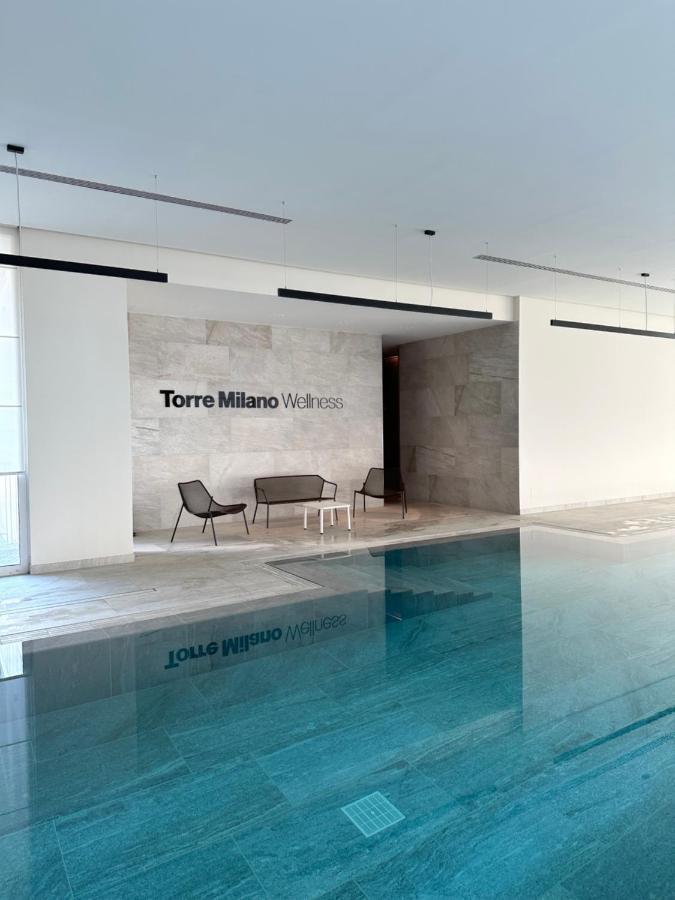 Torre Milano - Luxury Modern Flat Rooftop&Pool Kültér fotó